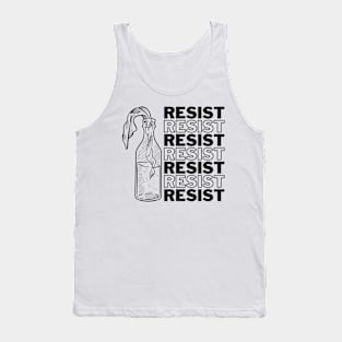 Resist, resist, resist Tank Top